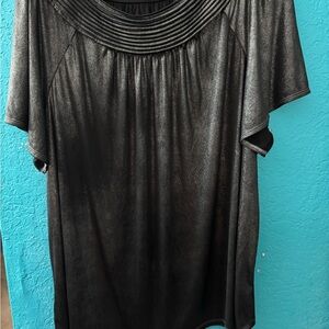 Style & Co. 3X Short Sleeve Blouse